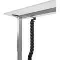 Produktbild: 59996D InLine Kabelkanal flexibel höhenverstellbare Tische mit Tischklemme  ~D~