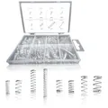 Produktbild: Druckfeder Set 246 tlg. Druckfeder aus Metall Stahlfedern Spiralfeder Set für...