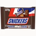 Produktbild: Snickers Minis Schokolade Großpackung, Karamell & Erdnuss Mini Schokoriegel, 227g, Schokoladen Geschenk Idee, Schoko Großpackung