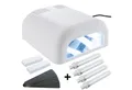 Produktbild: Sina Lichthärtungsgerät UV Lampe 8-Röhren weiß UV Gel + Timer