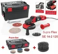 Produktbild: Flex SupraFLEX SE 14-2 125 Winkelschleifer + PAINT-Set zB Holz lackiert staubarm