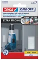 Produktbild: tesa On & Off extrastarke Klettstreifen 50 x 100 mm weiß 2 Sets