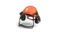 Produktbild: HUSQVARNA Schutzhelm Fürstprofil Mit Visier Farbe Orange Forsthelm HVA580754301