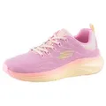 Produktbild: Skechers VAPOR FOAM-SUMMER JOURNEY Sneaker, Laufschuh, Freizeitschuh mit komfortabler Vapor Foam gelb|rosa 40 EU