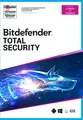 Produktbild: Bitdefender Total Security 10 Geräte/18 Monate (Code in a Box)