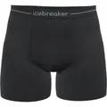 Produktbild: Icebreaker Boxershort Anatomica (Merinowolle) 2024 Unterwäsche schwarz Herren, Größe: XL
