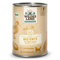 Produktbild: Wildes Land - BIO Ente - 6 x 400 g - Hundefutter