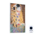 Produktbild: Klarstein Wonderwall Air Art Kuss Infrarotheizung 101x60cm 600W Fernbedienung 10034238