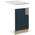 Produktbild: Vicco Frontblende, Dunkelblau, Honigeiche, Holzwerkstoff, Rechteckig, 45x67.4x1.6 cm, Küchen, Küchenmöbel, Küchenschränke, Küchenunterschränke