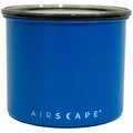 Produktbild: Airscape Edelstahl-Aromabehälter Klein Kaffeedose Aufbewahrungdose Blau Matt