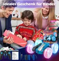 Produktbild: Rodzon Ferngesteuertes Auto 3 4 5 6 7 8 9 Jahre Spiele LED Blinken RC Auto