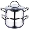 Produktbild: Bergner Dampfgarer 2,2 Liter Edelstahl Silber