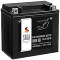 Produktbild: SIGA GEL Motorradbatterie 12V 14Ah 250A/EN Batterie YTX14L-BS GTX14L-BS GEL12-14L-BS 65958-04A HVT3