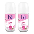 Produktbild: 2x Fa - Roll-On Pink Passion Deo Deo - 50ml