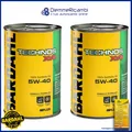 Produktbild: Set 2 Lt Motoröl Bardahl Technos XVS 5W-40 + Tagliandino Aufkleber