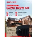 Produktbild: SERAPP®800W Balkonkraftwerk 800 Watt Ohne Wechselrichter, Wechselrichter, PV Solaranlage, 4x 200W