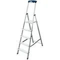 Produktbild: Krause Safety Stufen-Steh-Leiter 5 Stufen