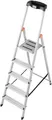 Produktbild: KRAUSE Stufenstehleiter Safety, 5 Stufen 124003