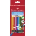 Produktbild: Faber-Castell Radierbar Buntstifte Farbig sortiert 12 Stück