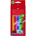 Produktbild: Faber-Castell 116612 Buntstifte radierbar, 12er Kartonetui