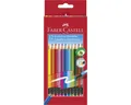 Produktbild: Faber-Castell Buntstift Faber-Castell Buntstift - radierbar - 12er Kartonetui