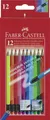 Produktbild: Faber-Castell Buntstift Farbstifte radierbar VE=12 Stück