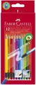Produktbild: Faber-Castell 116612 Buntstift Radierbare - 12 Farben sortiert mit Radiergummi, 