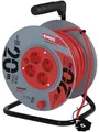 Produktbild: EMOS P09220 Kabeltrommel, SCHUKO, 4 Steckdosen, Länge 20m, 1,0mm², PVC, rot