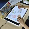 Produktbild: XIAOSTAR Led Licht Pad A4, Leuchttisch einstellbare leuchtkasten Copy Board Leuchtkasten, mit Type-C Ladekabel für Diamond Painting Skizzieren Animation (A4)