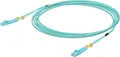 Produktbild: UbiQuiti UniFI Patch-Kabel LC Multi-Mode M bis M 1 m Glasfaser 50/125 Mikrometer OM3 Türkis (UACC-OFC-MM-1M)