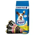Produktbild: CHAPPI TROCKENFUTTER MIT GEFLÜGEL UND GEMÜSE 13,5kg + Hektor mit Geflügel 3x900g