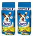Produktbild: 2 x 13.5 kg Chappi mit Geflügel und Gemüse Trockenfutter für adulte Hunde