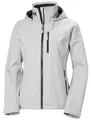 Produktbild: Helly Hansen Damen W Crew Hooded Jacket 2.0, Grauer Nebel, L