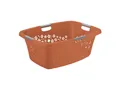 Produktbild: ROTHO Wäschekorb Rotho Wäschekorb Flowers 50 L coral clay