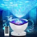 Produktbild: Ozeanwellen Projektor, LED Sternenhimmel Projektor mit Fernbedienung, 6