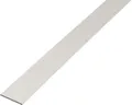 Produktbild: Flachstange Alu silber eloxiert 20x5 mm, 1 m