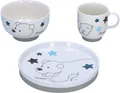 Produktbild: Sterntaler® Kindergeschirr-Set Eisbär Elia (3-tlg), Porzellan, Silikon