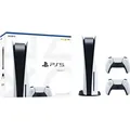 Produktbild: Sony PlayStation 5 - Disk Edition - inkl. 2x Dualsense Controller - Weiß
