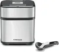 Produktbild: Rommelsbacher Eismaschine IM 12 Kurt | 4-in-1 Eiscreme Maker | 1,5l Behälter | Timer | Edelstahl/Schwarz