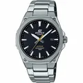 Produktbild: Herrenuhr Casio SLIM LINE Schwarz Silberfarben [Ø 40 mm]