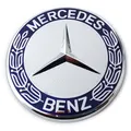 Produktbild: Mercedes-Benz Emblem Motorhaube Blau Silber A9068170416 A- B- C- E- Klasse