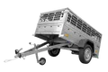 Produktbild: Pkw Planenanhänger GARDEN TRAILER 200 KIPP mit Laubgitteraufsatz, Stützrad