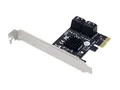 Produktbild: Conceptronic EMRICK03G/ PCI Express Card 4 Port SATA III PCIe Adapter