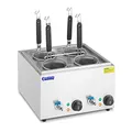 Produktbild: Royal Catering RC-0042 Nudelkocher mit 4 Körben Temperatur: 30-110 °C Pastakocher Pasta-Station Nudelkocher Gastro