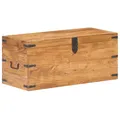 Produktbild: Aufbewahrungstruhe Holztruhe Schatzkiste Holzkiste90x40x40 Cm Akazie Massivholz