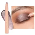 Produktbild: Oulac Lidschatten Taupe Wasserdicht, Drehbarer Lidschatten-Stift Hält 24 Stunden+, Metallic Finish, Vegan 3.6g (17) Hollywood Dream