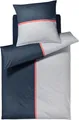 Produktbild: JOOP! Mako-Satin Bettwäsche-Garnitur Limit Farbe Ocean Größe 135x200+80x80 AL