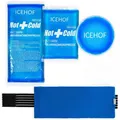 Produktbild: ICEHOF Kühlkompresse Kühlpad 3er Set, mit Hülle, Kalt/Warm-Kompresse, wiederverwendbar, blau, 3 Größen