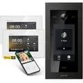 Produktbild: Balter EVO-HD Video Türsprechanlage mit Touchscreen Türstation, Video Türklingel, Smartphone App, 1 Familienhaus, 2X 7 Zoll Monitore, Türklingel mit Kamera Full HD, 2 Draht Bus, 175° Weitwinkel, RFID