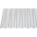 Produktbild: PC Wellplatte Sinus 76/18 gerillt Klar 1,4 mm 2500 mm x 900 mm